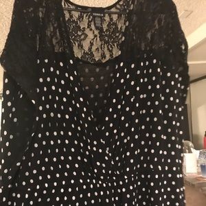 Torrid Lace Babydoll Shirt